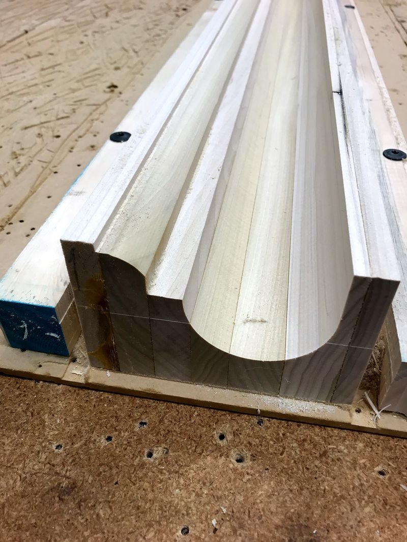 Concrete form tube section