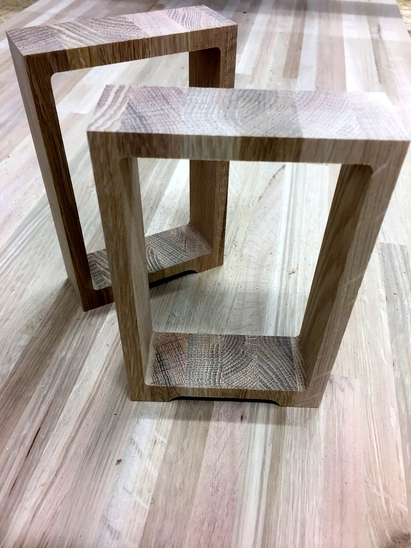 Open frame clock bodies