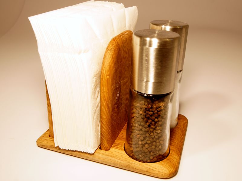 Napkin and pepper holder prototype